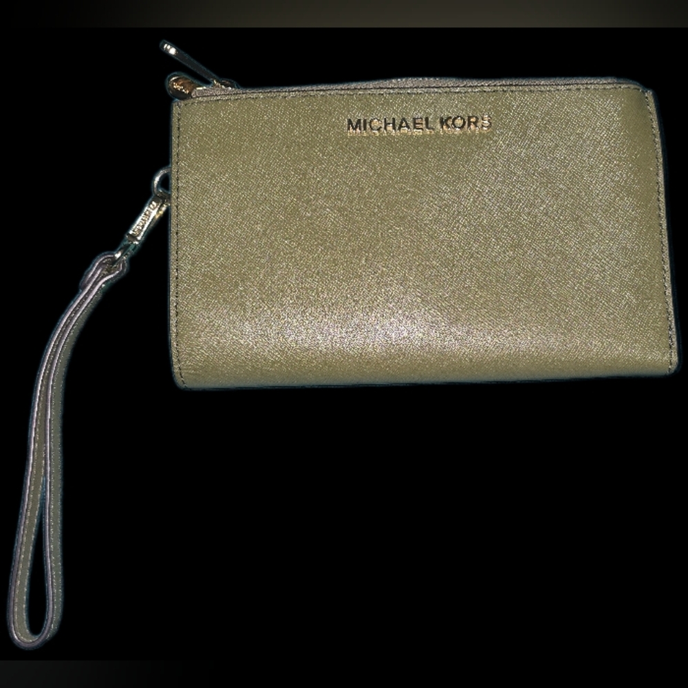Michael Kors Gold Wristlet